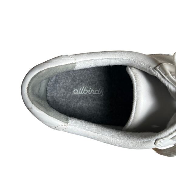 AllBirds Unisex White Lace-Up Sneakers W13 M11 - Picture 7 of 10